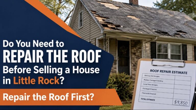 Featured image for Do You Need to Repair the Roof Before Selling a House in Little Rock?