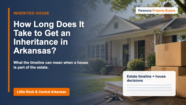 How long does it take to get an inheritance in Arkansas