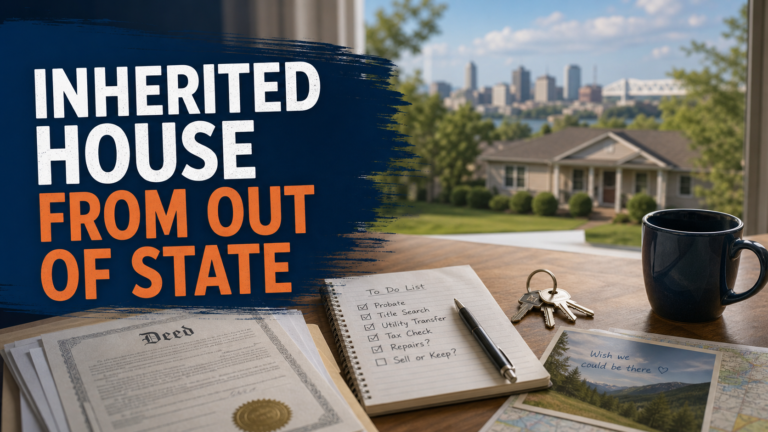 Inherited Arkansas house with out-of-state sale checklist