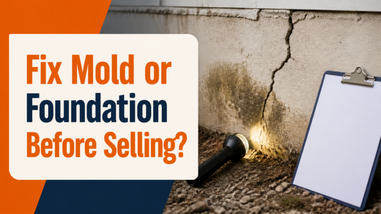 Which Moisture, Mold, and Foundation Problems Should You Fix Before Selling? featured image