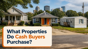 Different Arkansas property types illustrating homes cash buyers may purchase